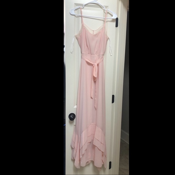 Blush Pink Maxi Dress - Picture 5 of 6
